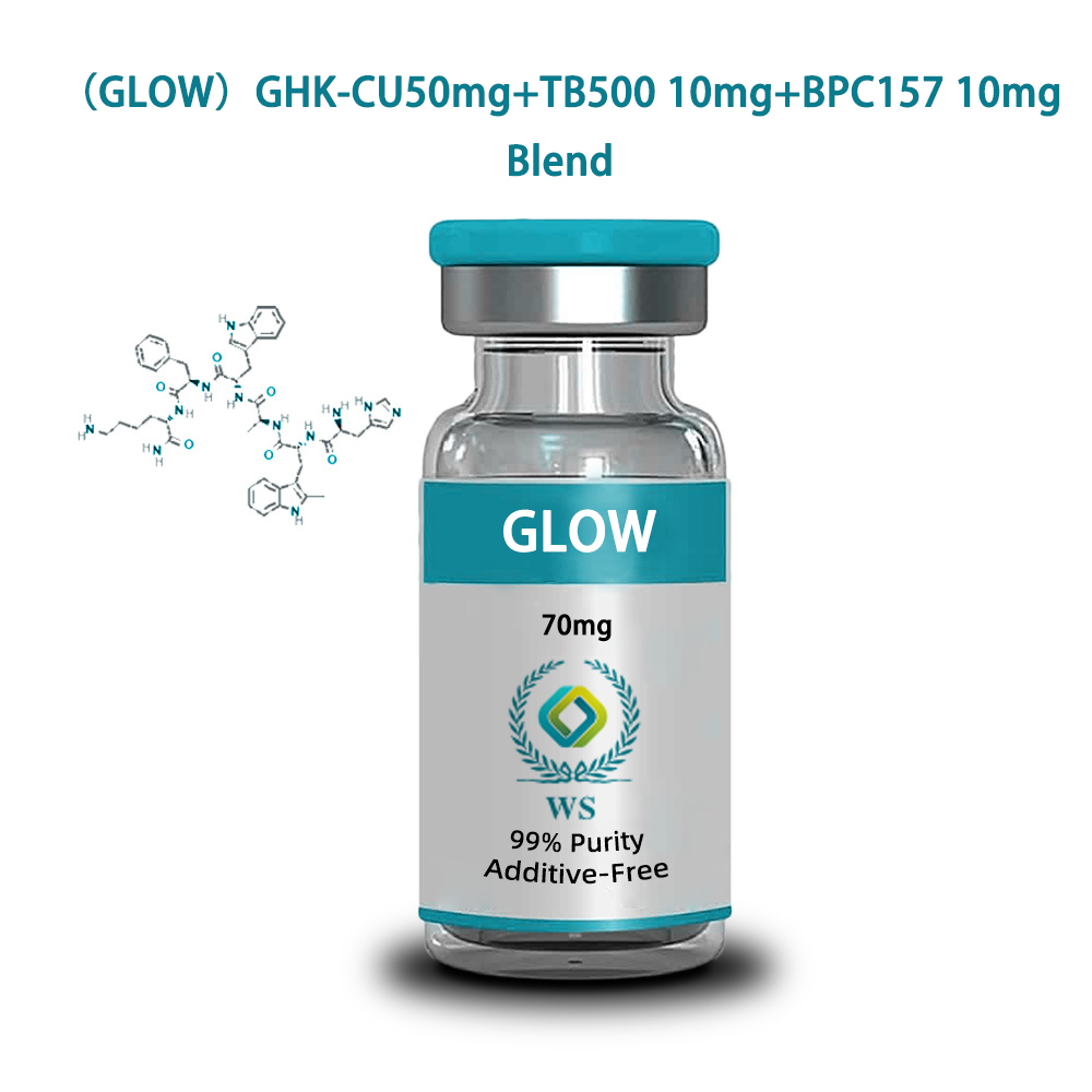 （GLOW）GHK-CU 50mg+TB500 10mg+BPC157 10mg Blend